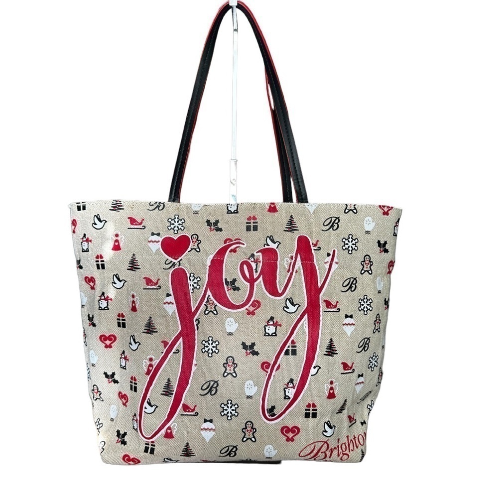Brighton Joy 2-Piece Canvas Tote and Clutch Wallet Set